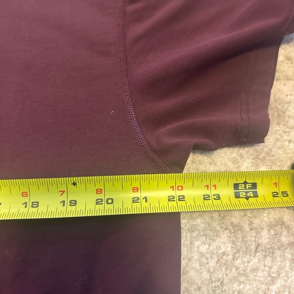 BYLT Basics | Drop Cut Lux Polo Shirt XL Red Burgundy Short Sleeve - Picture 9 of 10